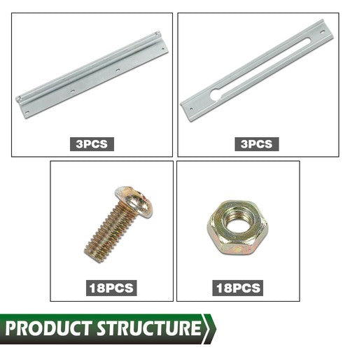 Solid Spare 14" x 14" Replacement Roof Vent Cover Camper RV Trailer Ventline 3PC