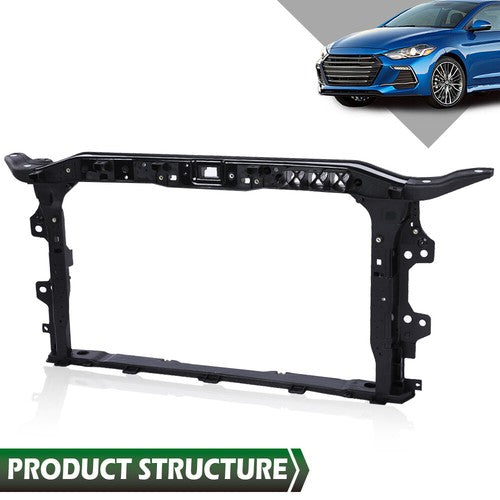 Solid Spare Front Radiator Support Assembly Fit For 2017-2018 Hyundai Elantra HY1225202