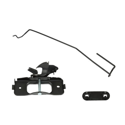 Solid Spare Hood Latch & Striker Rod Safety Catch Left Side For 05-09 Dodge Ram 2500 Pickup