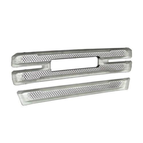 For 2019-2022 GMC Sierra 1500 SLT AT4 Grille Covers Grill Overlay Gloss Black