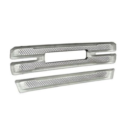 For 2019-2022 GMC Sierra 1500 SLT AT4 Grille Covers Grill Overlay Gloss Black