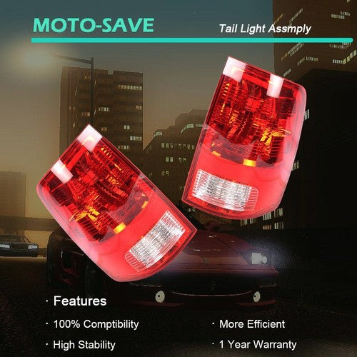 Solid Spare For 09-20 Dodge Ram 1500 2500 Driver & Passenger Side Brake Tail Light Replace