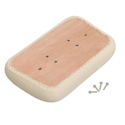 Solid Spare New 2× Seat Back Cushion Assembly For Club Car DS Golf Cart 1979-2000.5 White
