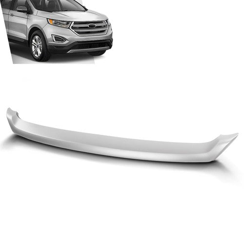 Solid Spare Air Dam Deflector Lower Valance Apron Front Silver Fit For 2015-2018 Ford Edge
