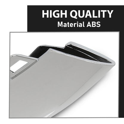 Solid Spare Fit For 18-20 Mercedes-Benz W222 S450/560 Front Bumper Trim Molding Left+Right