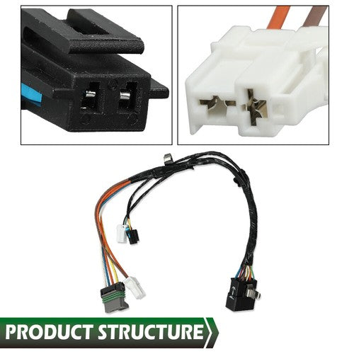 Solid Spare Fit For 04-12 Chevy Colorado GMC Canyon A/C Heater Blower Motor Wiring Harness