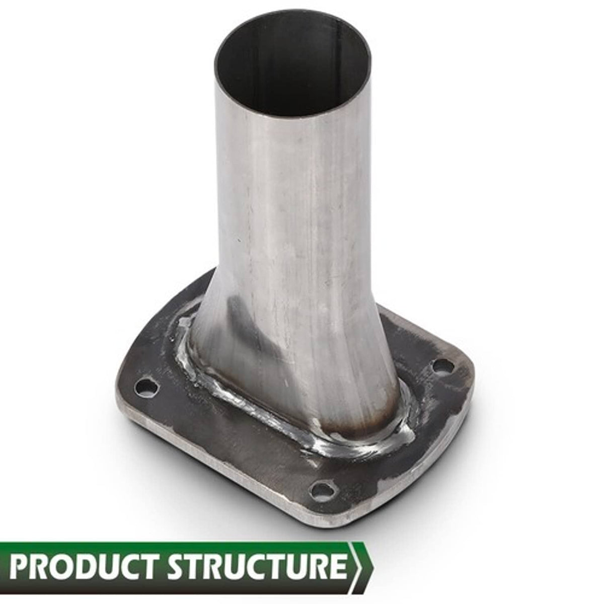 Solid Spare Fit For 87-99 Ford F250 F350 E250 E350 5.8L Catalytic Converter Repair Flange