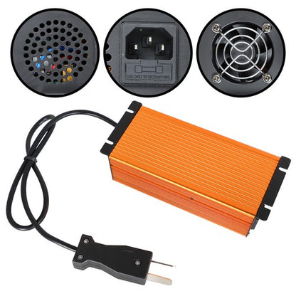 Solid Spare 36 Volt 14 Amp Golf Cart Battery Charger With Crowfoot Plug For EZGO Yamaha