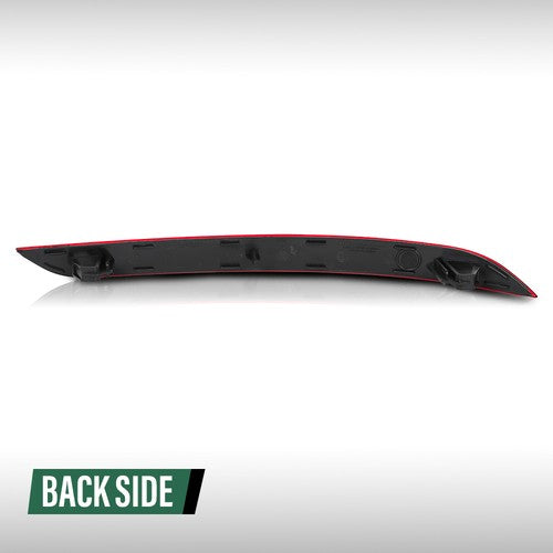 Solid Spare Rear Bumper Reflector Side Marker Red Fit For 2018-2024 Volvo XC60 Left Side