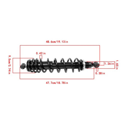 Solid Spare 62100-19B80-019 For Kawasaki Brute Force 750i KVF750 650i KVF650 Rear Shocks ATV