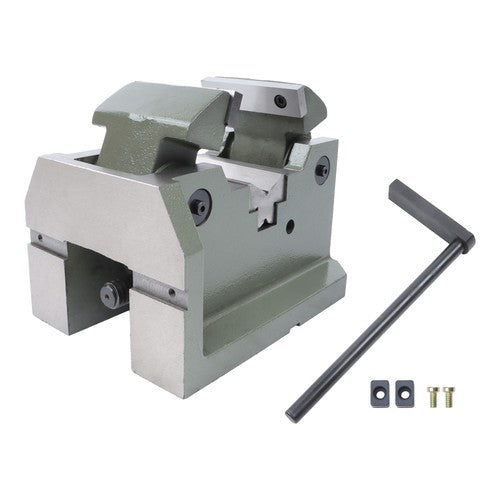 Solid Spare For Holding Shafts and Round Parts, 4' Horizontal Vertical Machine Vise