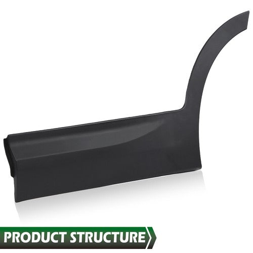 Solid Spare Rear Left Side Door Lower Molding Door Garnish Fit For 2013-2018 Santa Fe Sport