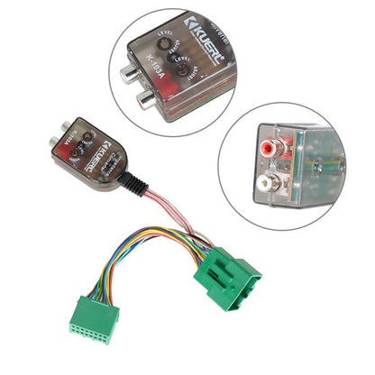 Solid Spare Add Amplifier Adapter Interface Amp For Chevrolet Colorado 2015 2016-18 71-2107