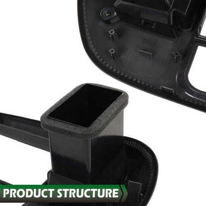 Solid Spare Fit For 1997-2003 Ford F150 Expedition Radio Climate Trim Bezel Dash Panel Gray