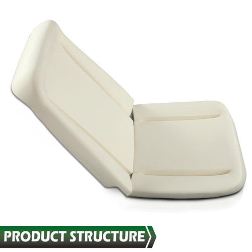 Solid Spare Fit For 1966-1972 GM Front Bucket Seat Foam Bun Cushion Upper & Lower Pair