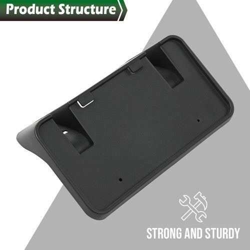 Solid Spare License Plate Front Mounting Bracket Fit For 1999-2004 Ford F250 F350 Super Duty