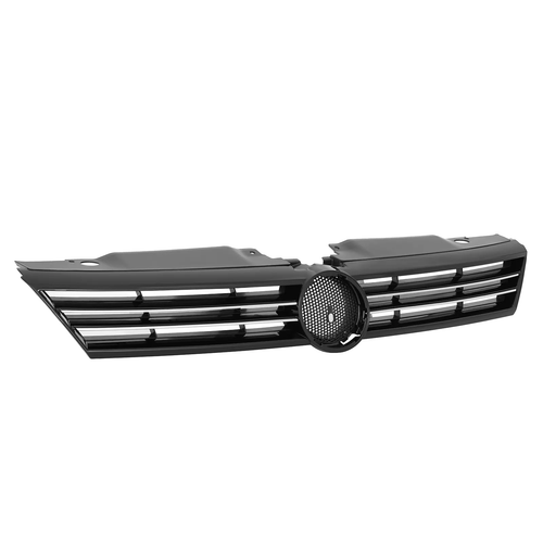 For 2011-2014 VW Volkswagen Jetta Front Bumper Gray Grille W/Chrome Trim