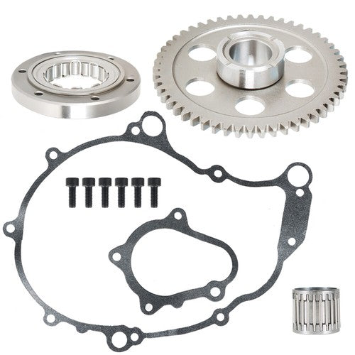 Solid Spare Starter Clutch One-Way Bearing Gear Kit for Yamaha Raptor 660R 2001 2002 2003
