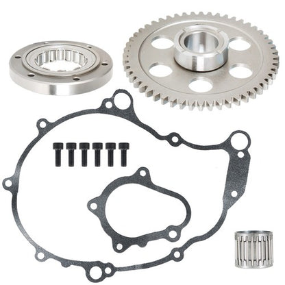 Solid Spare Starter Clutch One-Way Bearing Gear Kit for Yamaha Raptor 660R 2001 2002 2003