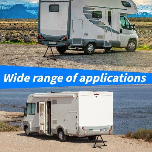Solid Spare Hitch Mount Stabilizer For RV W/ 2'' Receivers Motorhomes Truck Travel Trailers