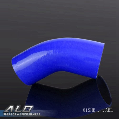 Solid Spare Fit For 68mm 2 11/16" -2 11/16" Silicone Hose Elbow Hose Intercooler Pipe Blue