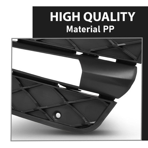 Solid Spare Fit For 2012-2014 Mercedes Benz C250 C300 C350 Fog Light Bezel Left+Right Side