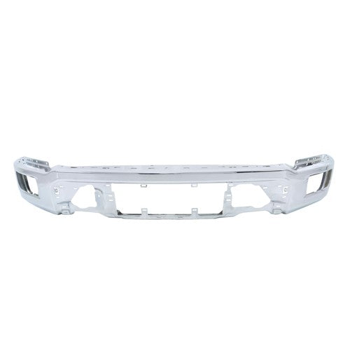 Solid Spare Front Bumper Assembly Chrome High Quality Steel Suit For Ford F-150 2024 2025