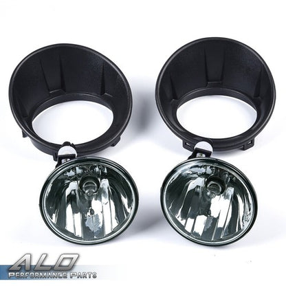 Solid Spare Fit For 10-13 Chevy Camaro Smoke Lens Bumper Fog Lights+Wiring+Switch Kit