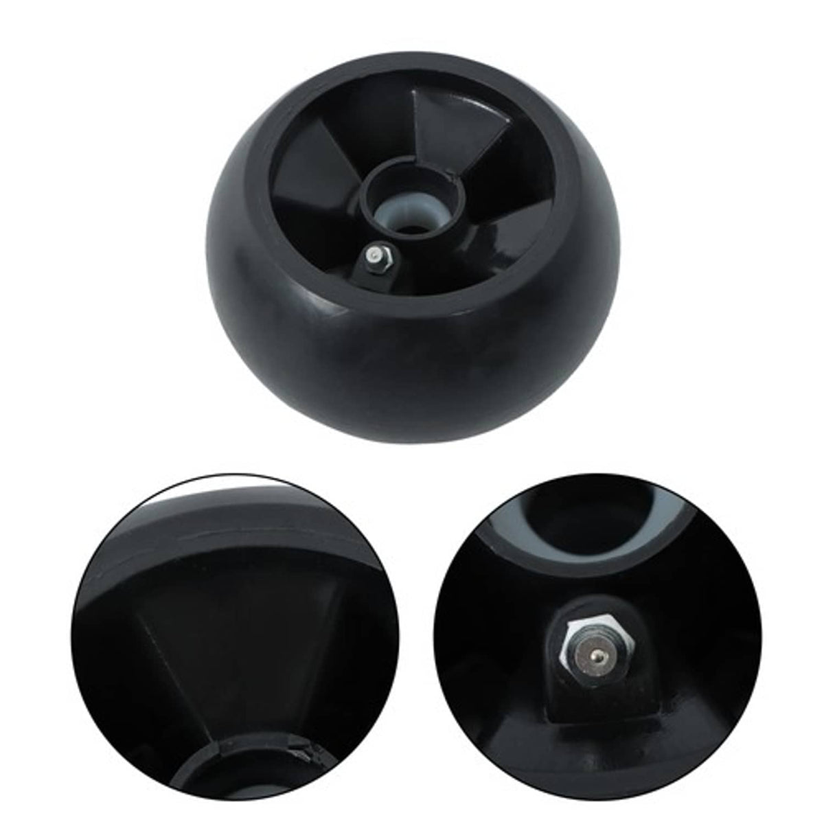Solid Spare Deck Wheel Kit Fit for John Deere 48" 54" 60" 72" Deck Lawn Mowers AM125172