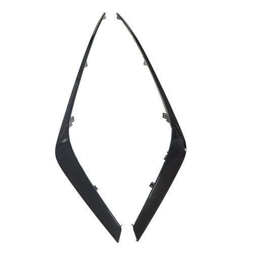 2xFor Nissan Altima 2023 2024 2025 Gloss Black Front Grille Molding Trims  LH＆RH