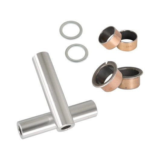Solid Spare Spindle King Pin Tube Bushing Repair Kit For EZGO TXT/RXV Golf Cart 2008+