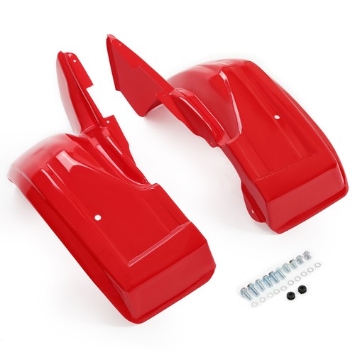 Solid Spare ABS Rear Red Fender Kit LH & RH For Honda ATC 200E 200ES 200M 1982-1985 83 84