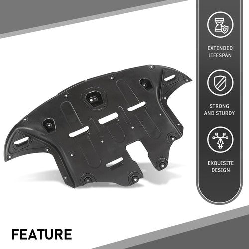 Solid Spare Fit For 2016-2021 Hyundai Tucson Front Engine Splash Shield Guard Under Cover