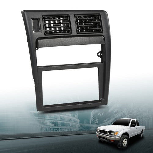 Solid Spare For 95-97 Toyota Tacoma Dash Center Air Vent Radio Bezel Trim Panel Cup Holder