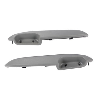 Solid Spare Door Armrest Gray Driver & Passenger Side Fit For Cadillac Chevy GMC SUV Truck