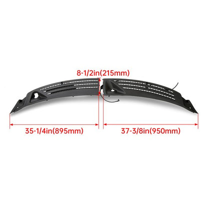 Solid Spare Left & Right Windshield Window Wiper Cowl Cover Panel For 04-08 Ford F-150 F150