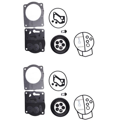 Solid Spare 2X Carburetor Rebuild Kit for SeaDoo 951 Dual SBNI GSX GTX RX XP LRV LTD