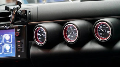 For 2022-2024 Subaru BRZ GR86 ZD8 STI Central Dash Triple Gauge Meter Holder Pod