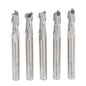 Solid Spare 5 PCS 1/4" 2 Flute New Carbide End Mill 3/4" LOC 2-1/2" Overall Length
