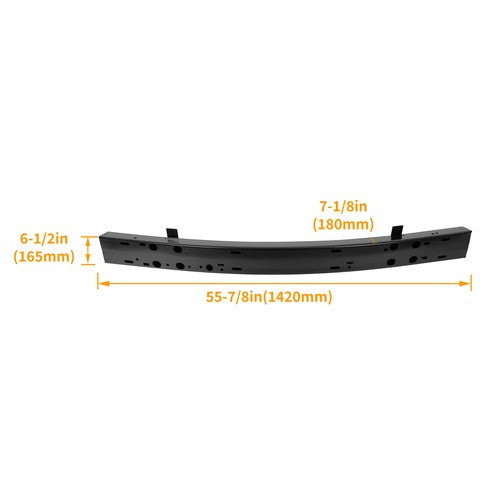 Solid Spare For Dodge Charger Challenger 300 Front Bumper Impact Absorber Reinforcement Bar