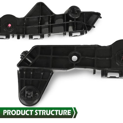 Solid Spare Front Bumper Retainer Fit For 15-21 Lexus NX300h/15-17 NX200t Left+Right Side
