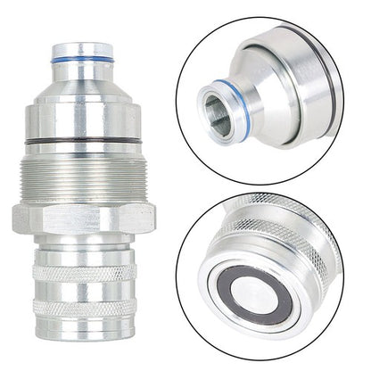 Solid Spare 7246790 6667807 Male Female Flat Face Coupler Kit For Bobcat S450-S770 T450