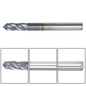 Solid Spare 1/4" 4 Flute 2-1/2" Overall Length 90 Degree Carbide Drill Mill - TiALN COATED