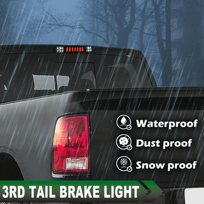 Solid Spare Fit For 1999-2016 Ford F250 F350 Super Duty Smoke LED 3rd Brake Light Cargo Lamp