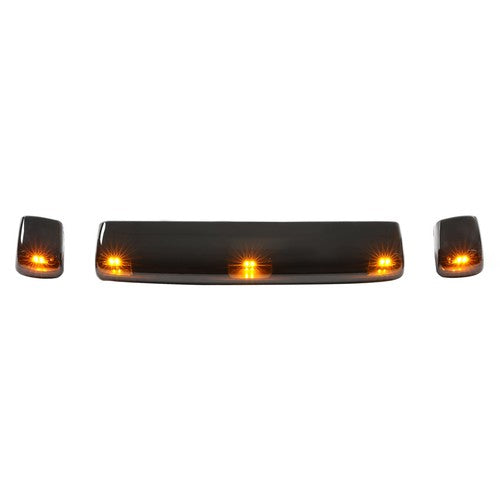 Solid Spare For Chevy Silverado GMC 2500HD 3500HD 2015-2019 Amber Cab Roof Marker LED Lights