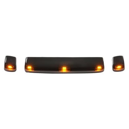 Solid Spare For Chevy Silverado GMC 2500HD 3500HD 2015-2019 Amber Cab Roof Marker LED Lights