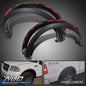 Solid Spare 4pcs Fit For 2004-2008 Ford F150 Factory Style Fender Flares Wheel Protector