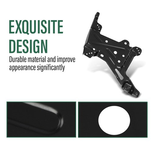 Solid Spare Headlight Bracket Left Side Fit For 2015-2018 Porsche Cayenne 95850325900GRV