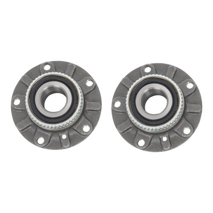Solid Spare 2 Pcs Front Wheel Hub Bearings Assembly New For BMW 318i 325i 328i 740i Z3 Z4 M3