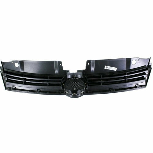 For 2011-2014 VW Volkswagen Jetta Front Bumper Gray Grille W/Chrome Trim